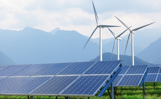 Just 30% of U.S. solar and 57% of wind projects are expected to survive under the new GOP tax and spending law signed by President Donald Trump. (Adobe Stock)